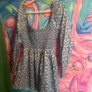 Hill House Norah Blue Pansy Nap Dress